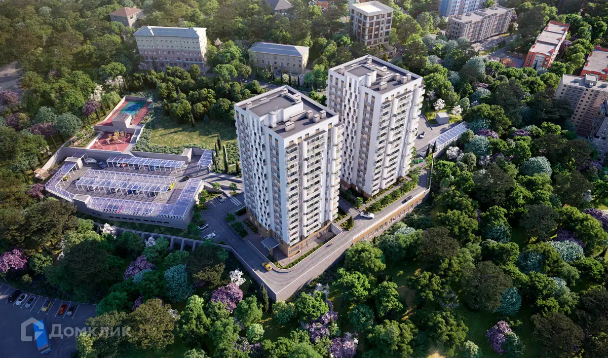 Купить 2-комнатную квартиру, 63.51 м² в ЖК Бакунинский по адресу Республика  Крым, Ялта, Бакунинский проезд, 13, недорого – Домклик