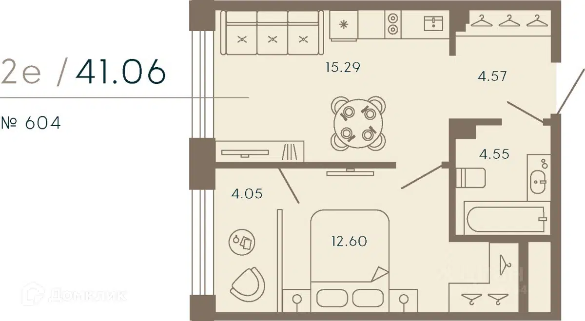 Купить 1-комнатную квартиру, 41.43 м² в ЖК 17/33 Петровский остров по  адресу Санкт-Петербург, Ремесленная улица, 17литЗ, метро , недорого –  Домклик