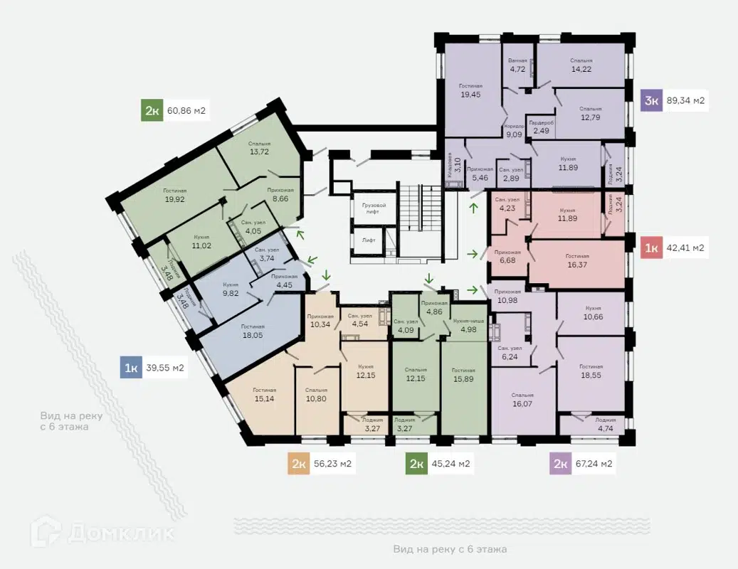 Купить 1-комнатную квартиру, 39.55 м² в ЖК Жилой дом по ул. Красный Путь по  адресу Омск, улица Красный Путь, 143, недорого – Домклик