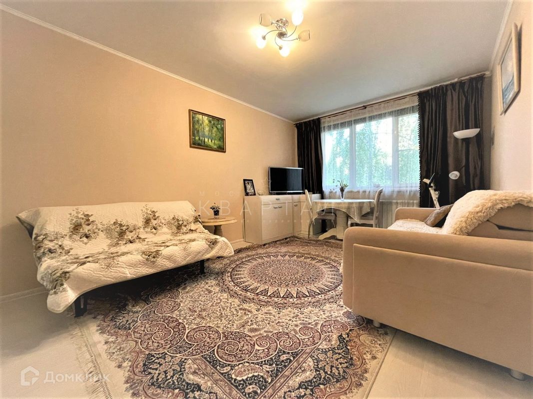 Купить 1-комнатную квартиру, 36.7 м² по адресу Москва, 3-й Митинский ...