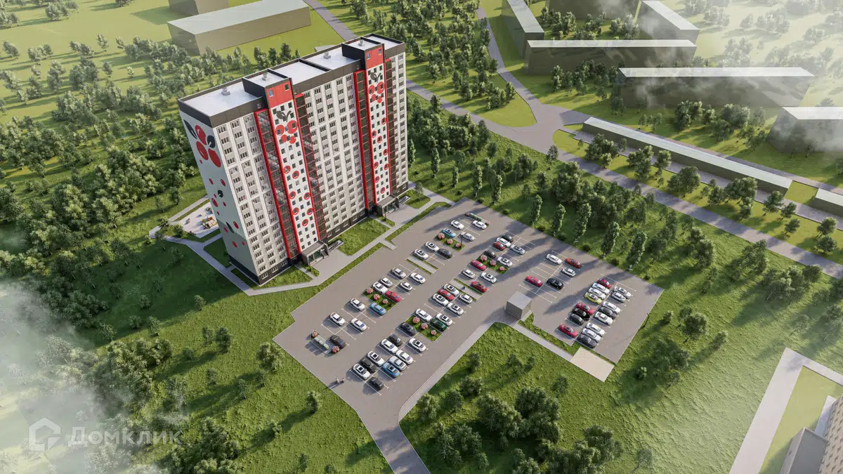 Купить 1-комнатную квартиру, 18.4 м² в ЖК Калина Красная по адресу  Новосибирский район, село Криводановка, Шоссейная улица, с1, недорого –  Домклик