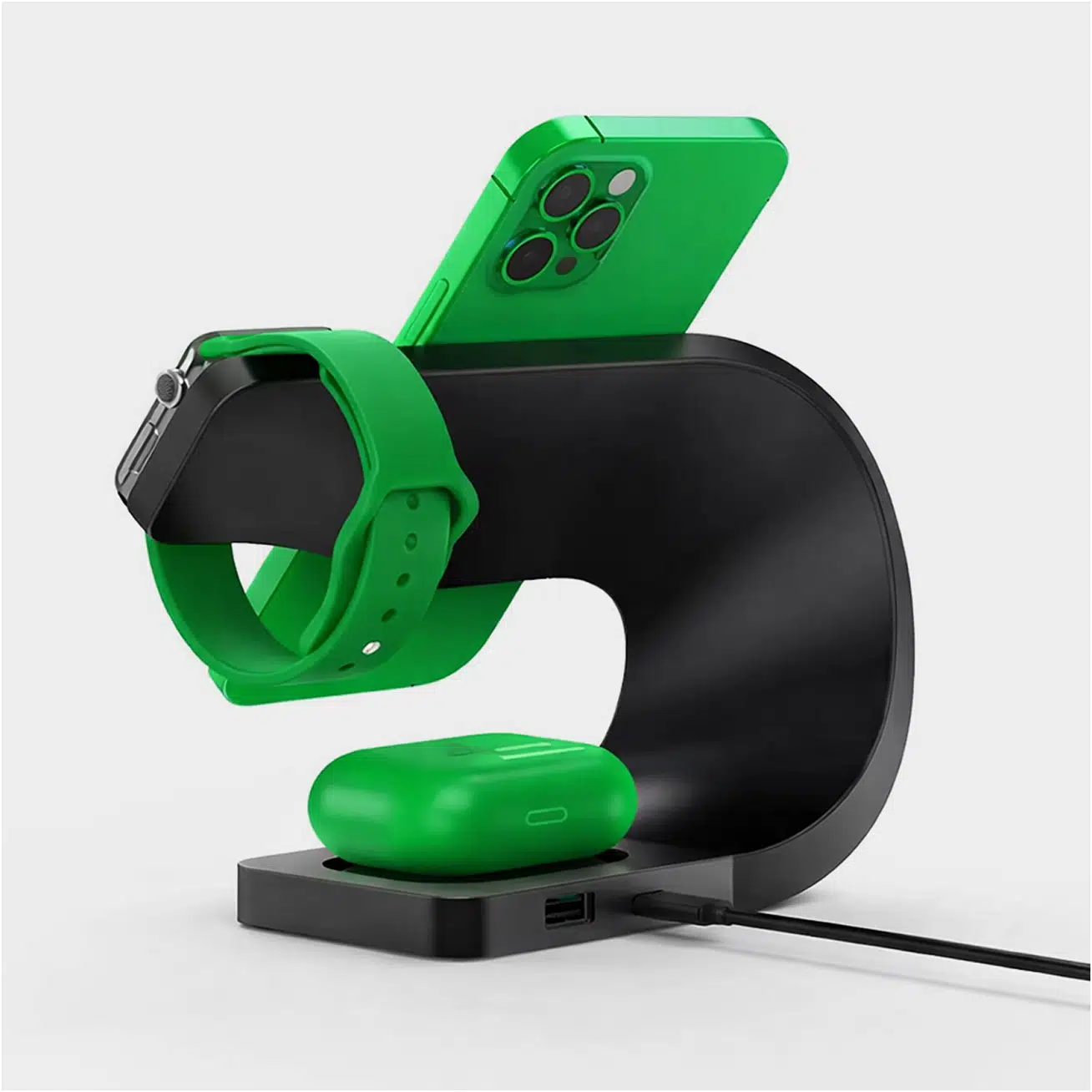 Зарядная станция 3 в 1 слайд 4