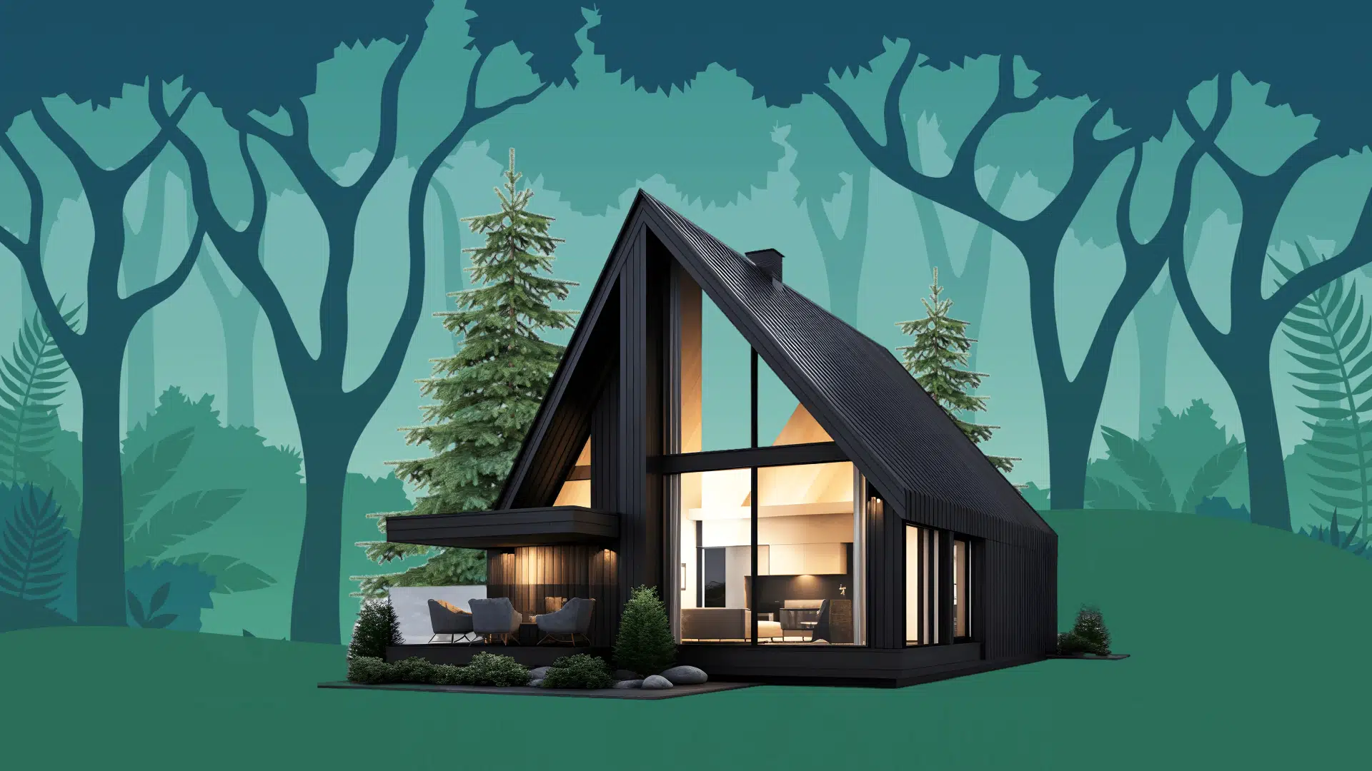 Можно ли построить дом в лесу?