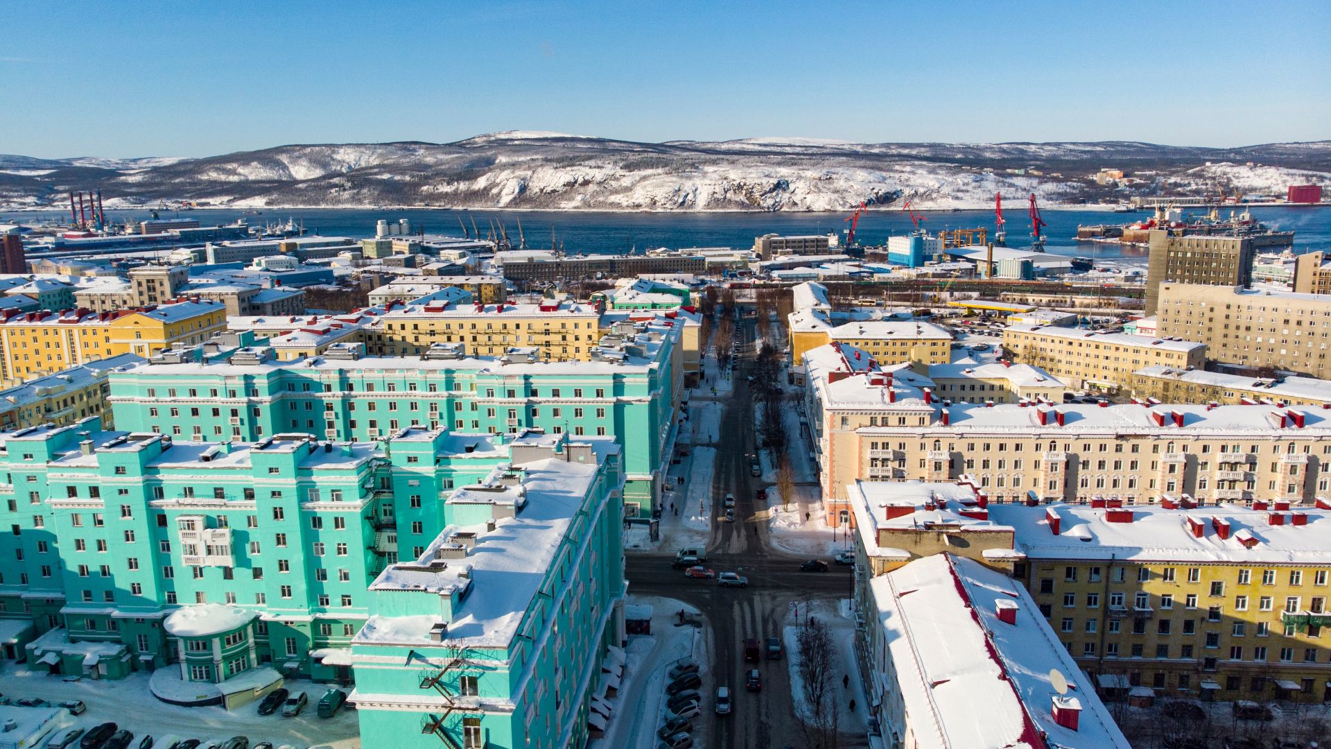 Фото Мурманска сегодня. Мурманск экскурсии. Проезд Мурманск.