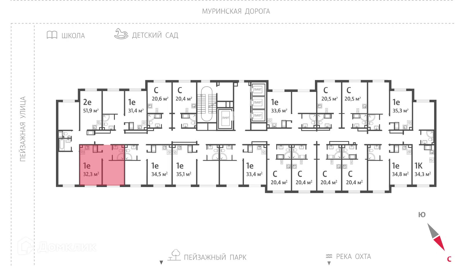 Фото Пейзажный квартал