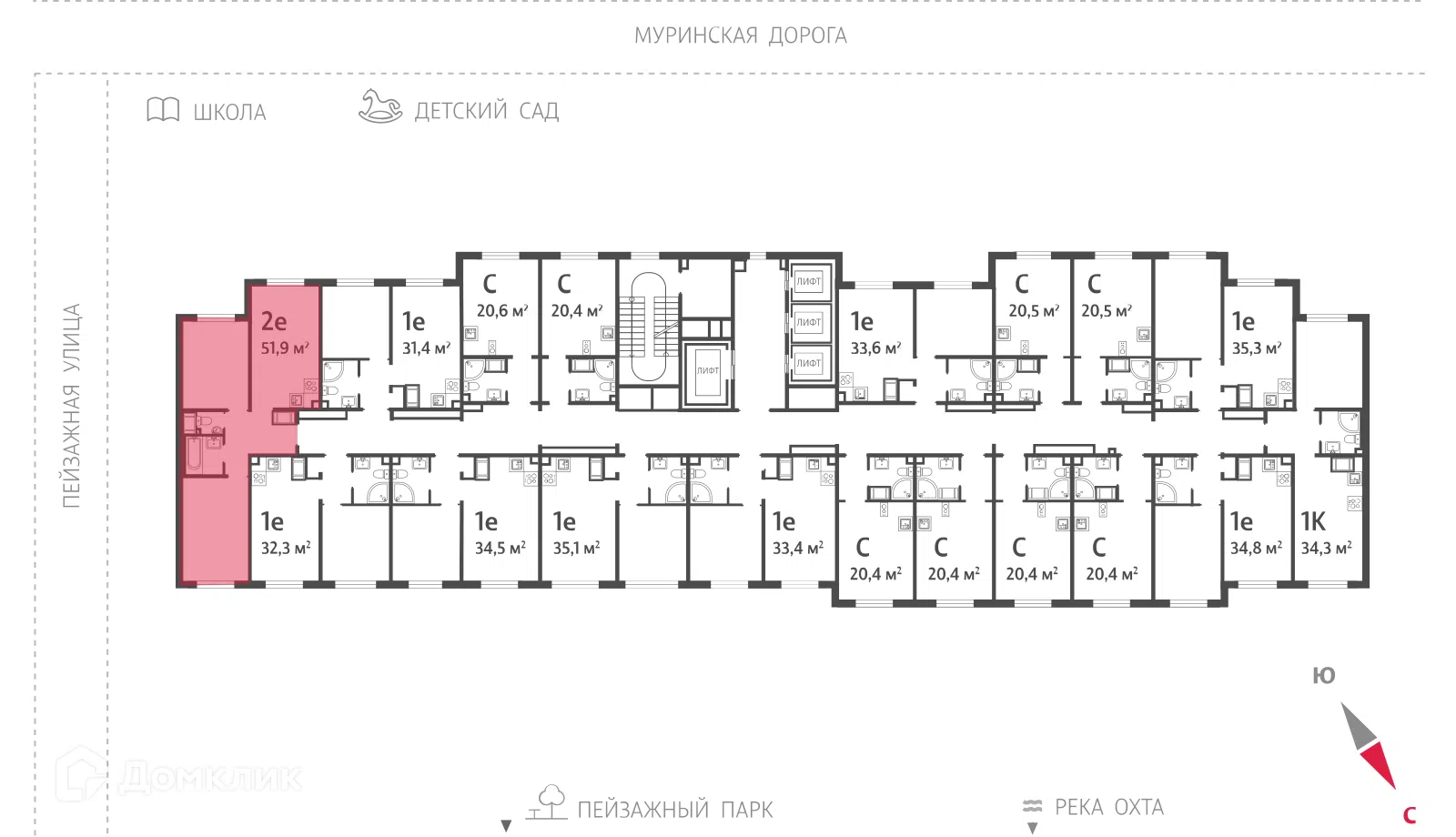Фото Пейзажный квартал