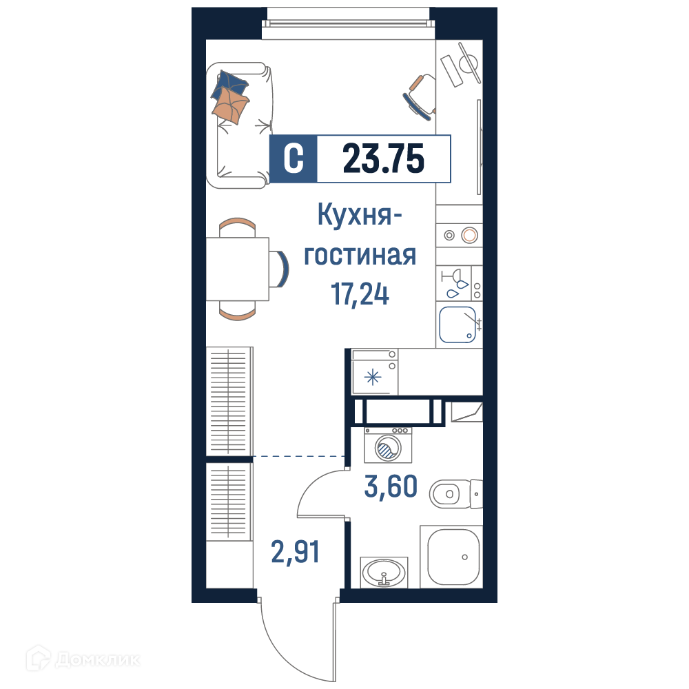 Купить Квартиру В Мурино Домклик