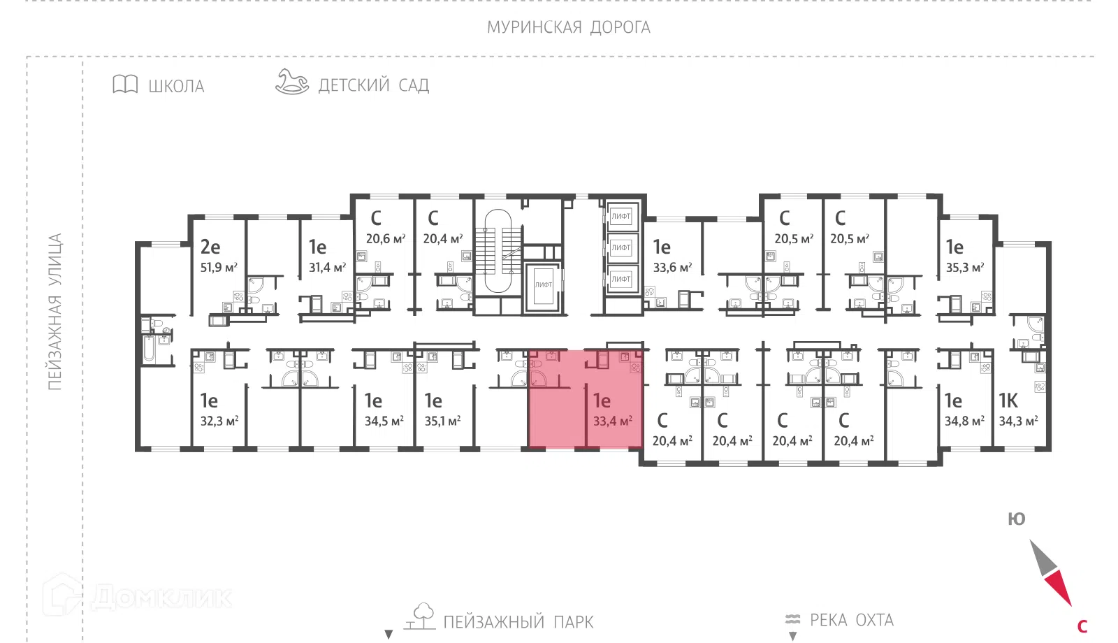Фото Пейзажный квартал