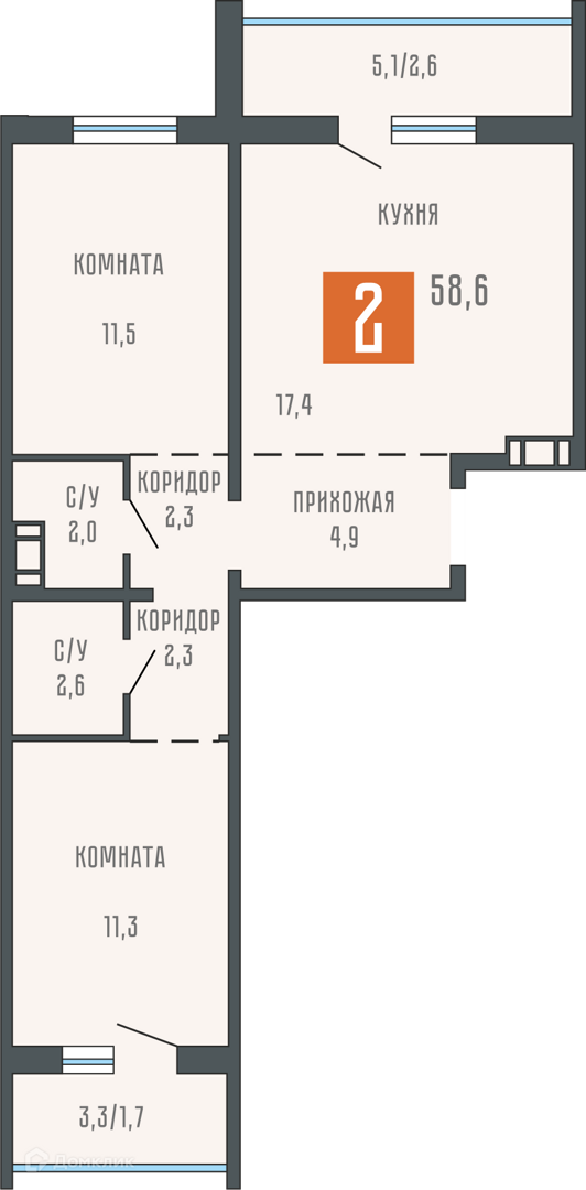 Курган Купить Квартиру Двухкомнатную Недорого