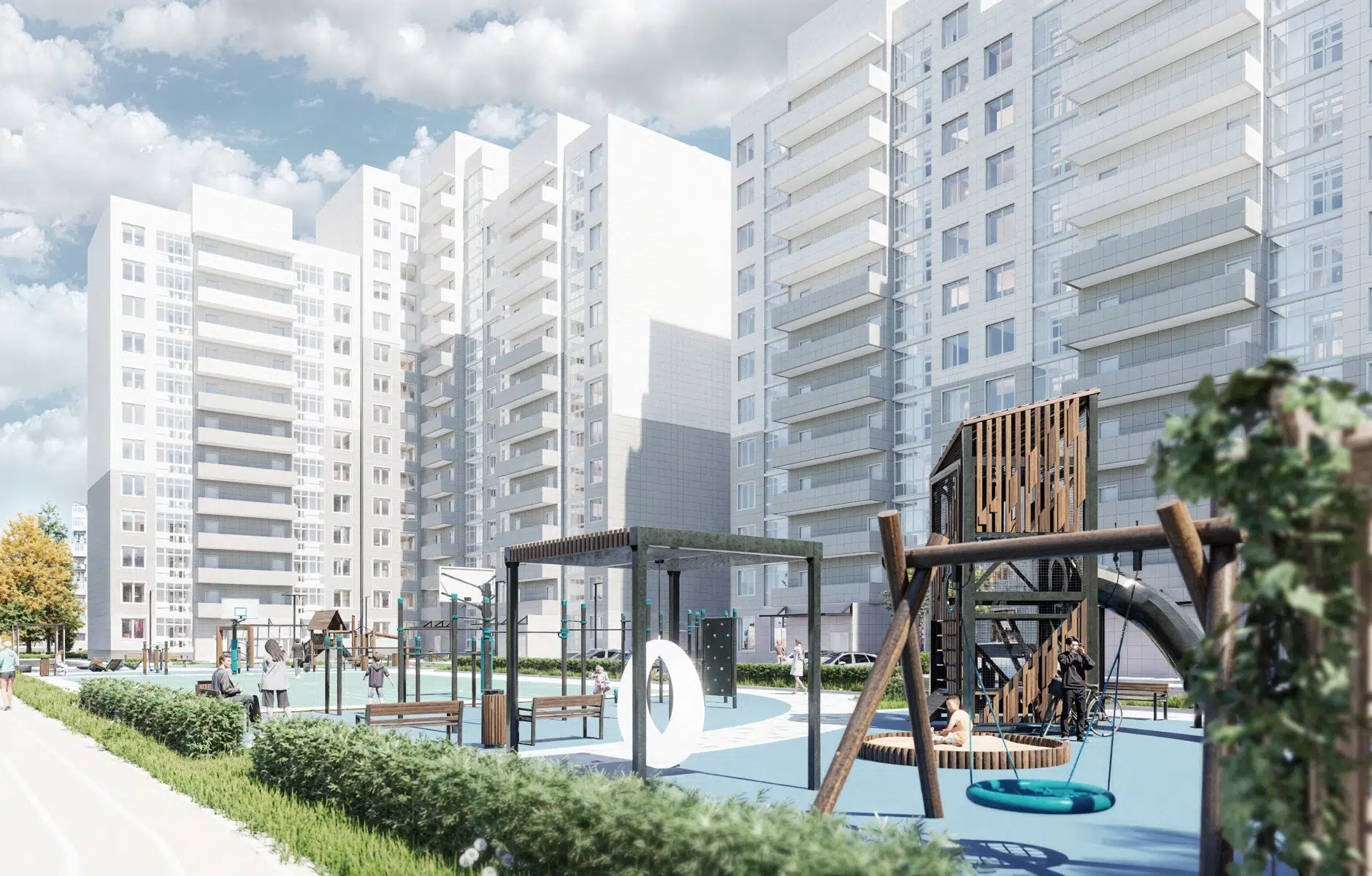 Фото ЖК Левобережный