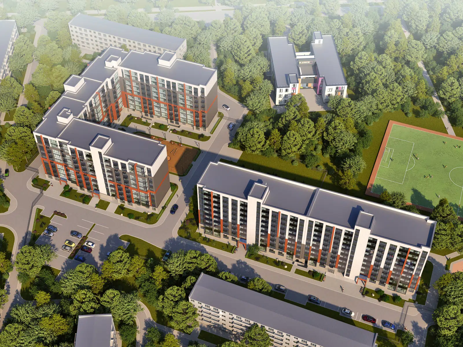 Фото ЖК по бульвару Богдана Хмельницкого