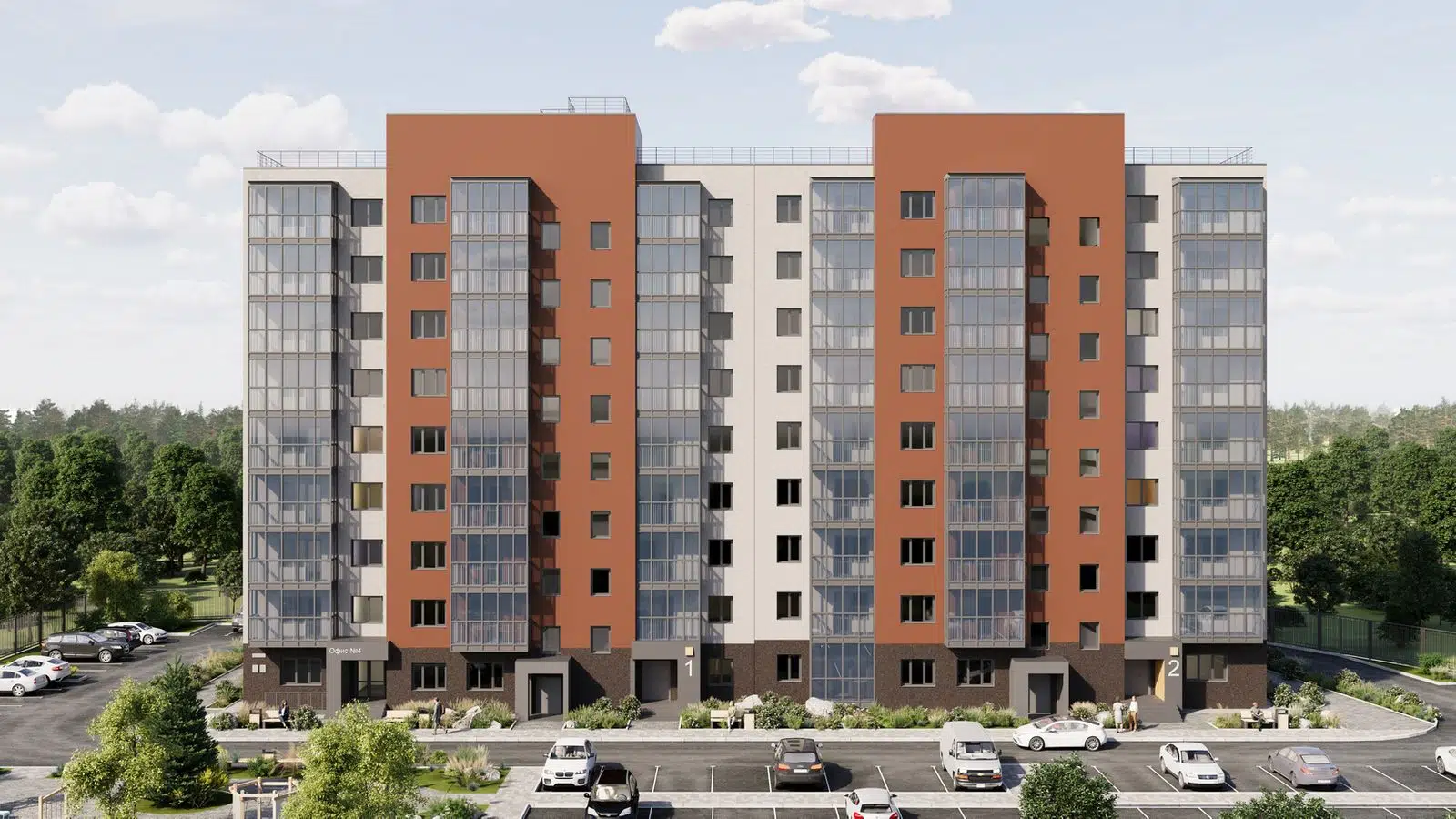 Фото ЖК в мкр. Центральный