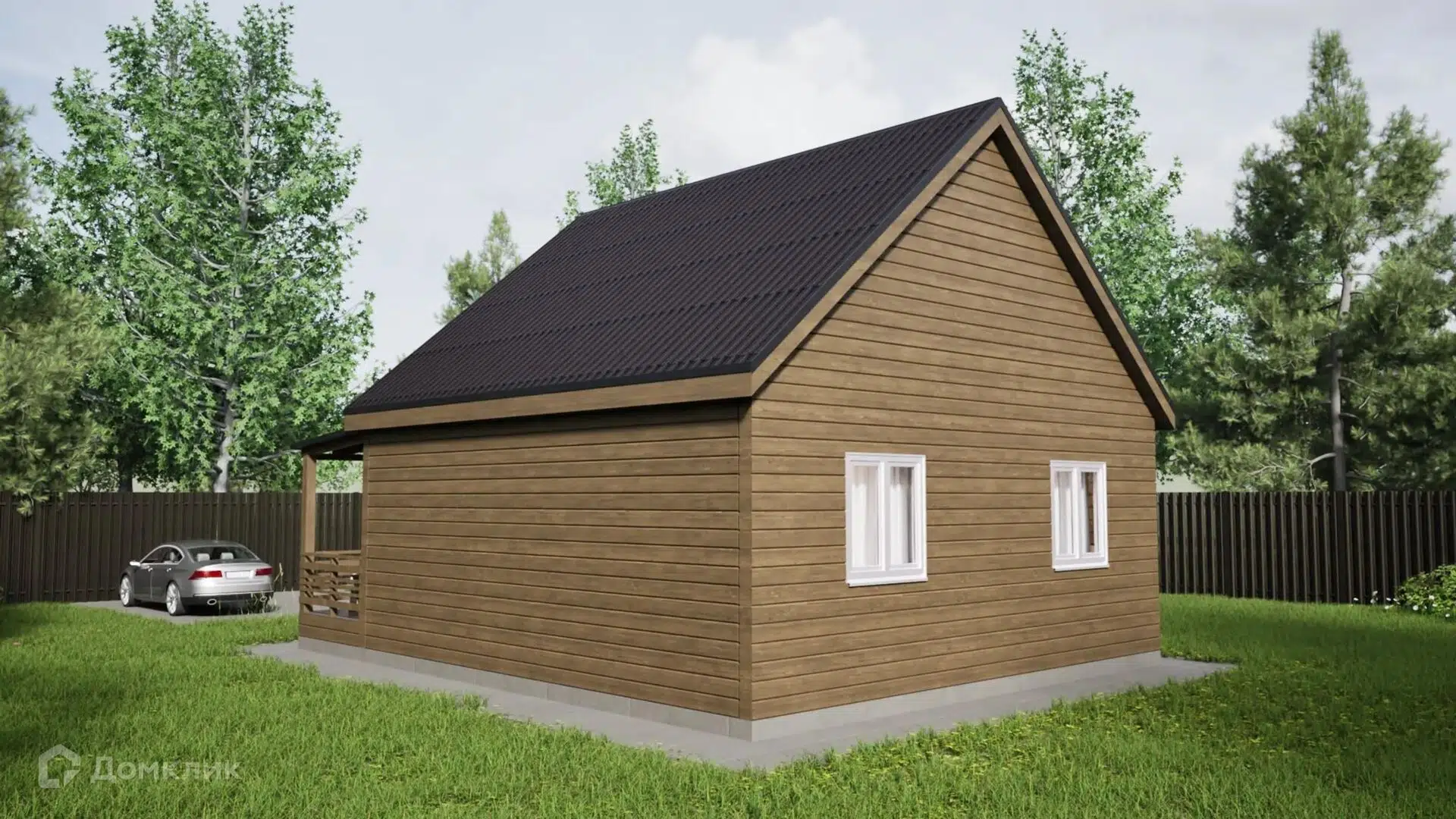 Проект дома «39803» компании ИП САРГИСЯН ОВАНЕС БЕНИАМИНОВИЧ из материала Брус естественной влажности площадью 69.8м² под ключ за 6500000₽ в Донецке | 1 этаж, 2 спальни, 1 санузел – Домклик