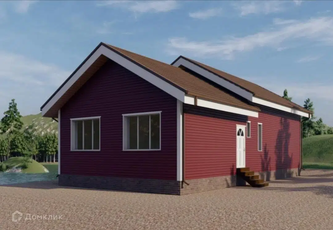 Проект дома «Дом "Классический" 86» компании ООО «ЛЕСИНА» из материала Каркасный дом площадью 86.3м² под ключ за 6000000₽ в Донецке | 1 этаж, 3 спальни, 2 санузла – Домклик