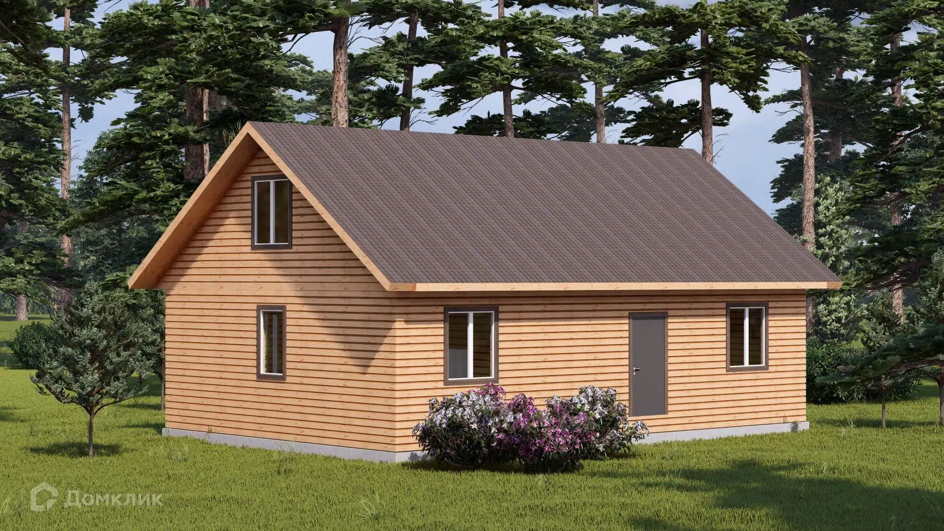 Проект дома «Брусовой дом ТА-137» компании Построй Свой Дом_ИП из материала Профилированный брус площадью 137м² под ключ за 8325407₽ в Донецке | 2 этажа, 3 спальни, 1 санузел – Домклик