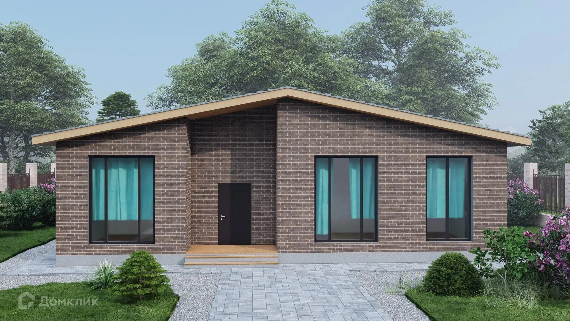 Проект дома «Классика 05» компании ИП Брумм Светлана Михайловна из материала Кирпич площадью 180м² под ключ за 10700000₽ в Донецке | 1 этаж, 4 спальни, 2 санузла – Домклик