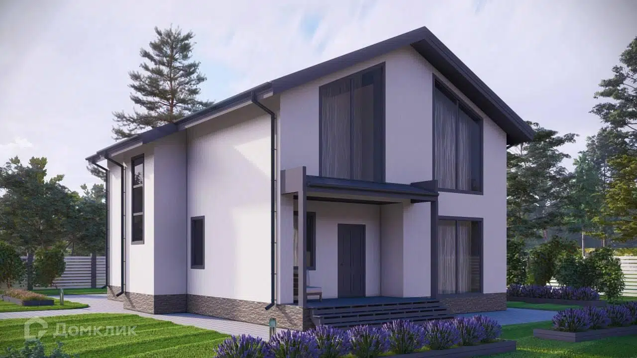 Проект дома «Фамилия 189» компании Жилстройгрупп из материала Газобетонные блоки площадью 189м² под ключ за 11365000₽ в Донецке | 2 этажа, 4 спальни, 3 санузла – Домклик
