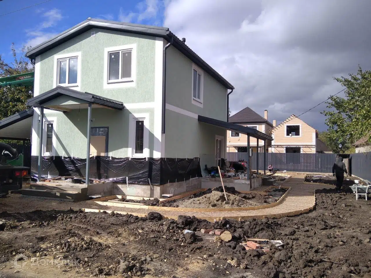 Проект дома «Фисташки» компании ООО ПСК «СТС» из материала SIP-панели площадью 180м² под ключ за 9900000₽ в Донецке | 2 этажа, 4 спальни, 2 санузла – Домклик