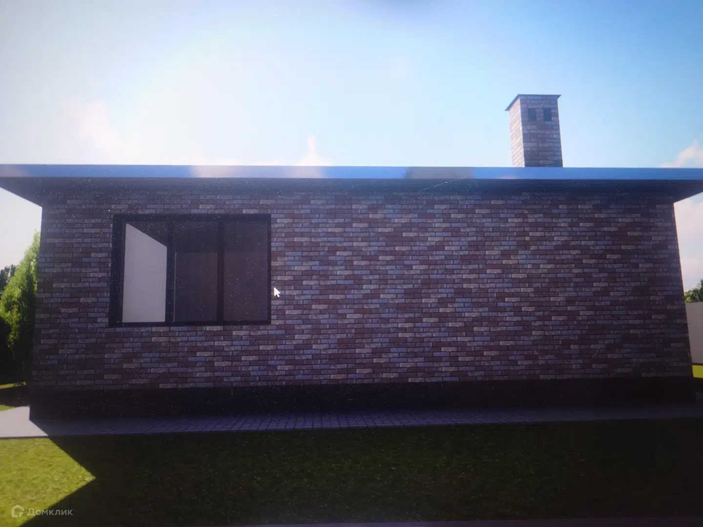 Проект дома «Проект-4» компании ИП Бережной Александр из материала Газобетонные блоки площадью 105.7м² под ключ за 6010000₽ в Донецке | 1 этаж, 3 спальни, 2 санузла – Домклик