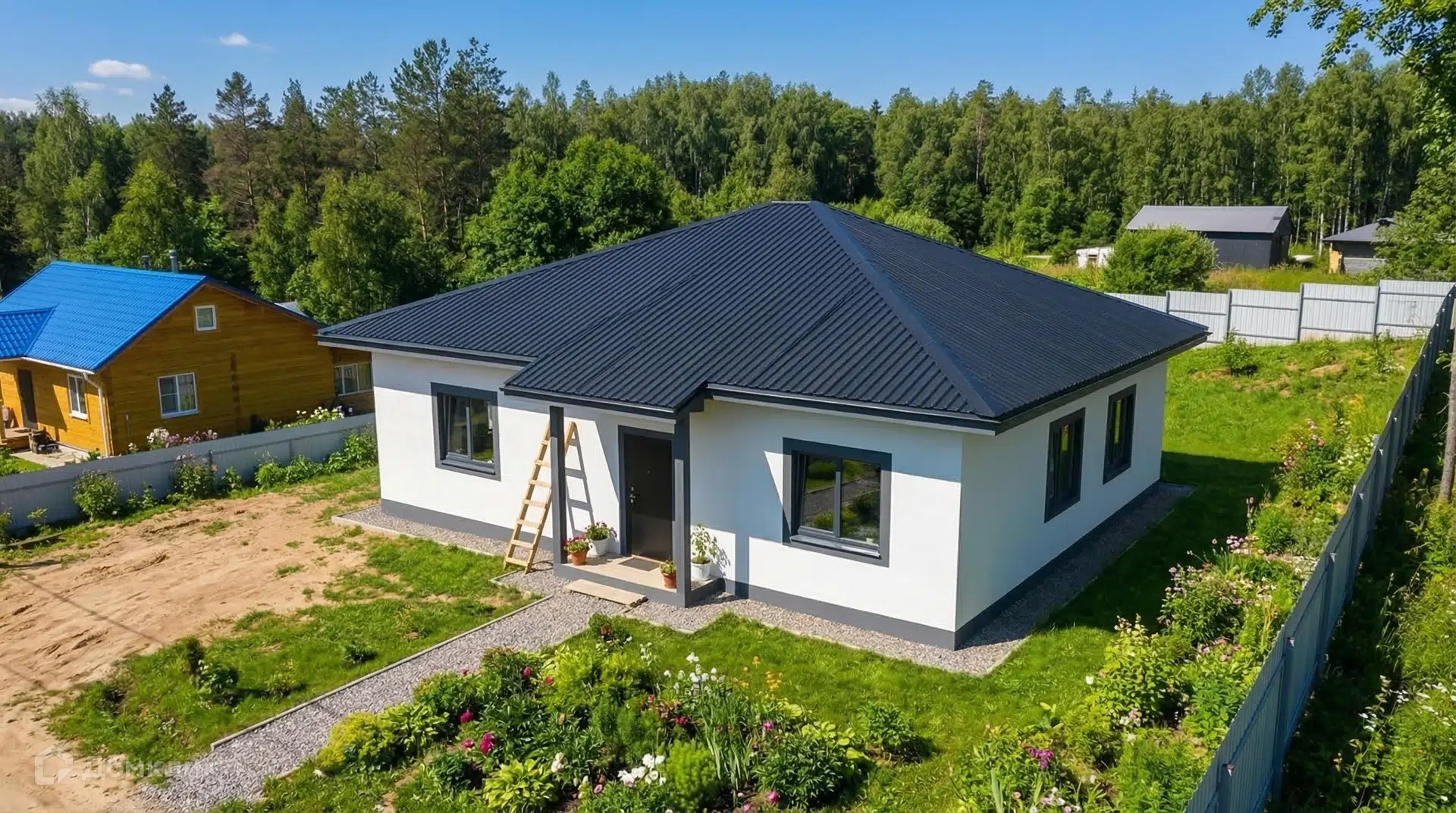 Проект дома «1ГБ-3-175» компании ТСК Новый Дом из материала Газобетонные блоки площадью 136м² под ключ за 8750000₽ в Донецке | 1 этаж, 3 спальни, 2 санузла – Домклик