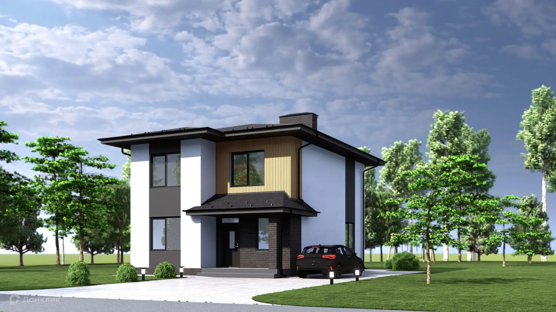 Проект дома «Дом в Марпосаде» компании SD STROY из материала Керамические блоки площадью 125.7м² под ключ за 10050000₽ в Донецке | 2 этажа, 4 спальни, 2 санузла – Домклик