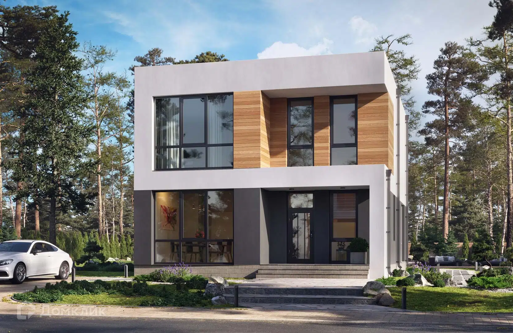 Проект дома «Проект 339-NOVA» компании Новация из материала Газобетонные блоки площадью 160м² под ключ за 11900000₽ в Донецке | 2 этажа, 5 спален, 2 санузла – Домклик