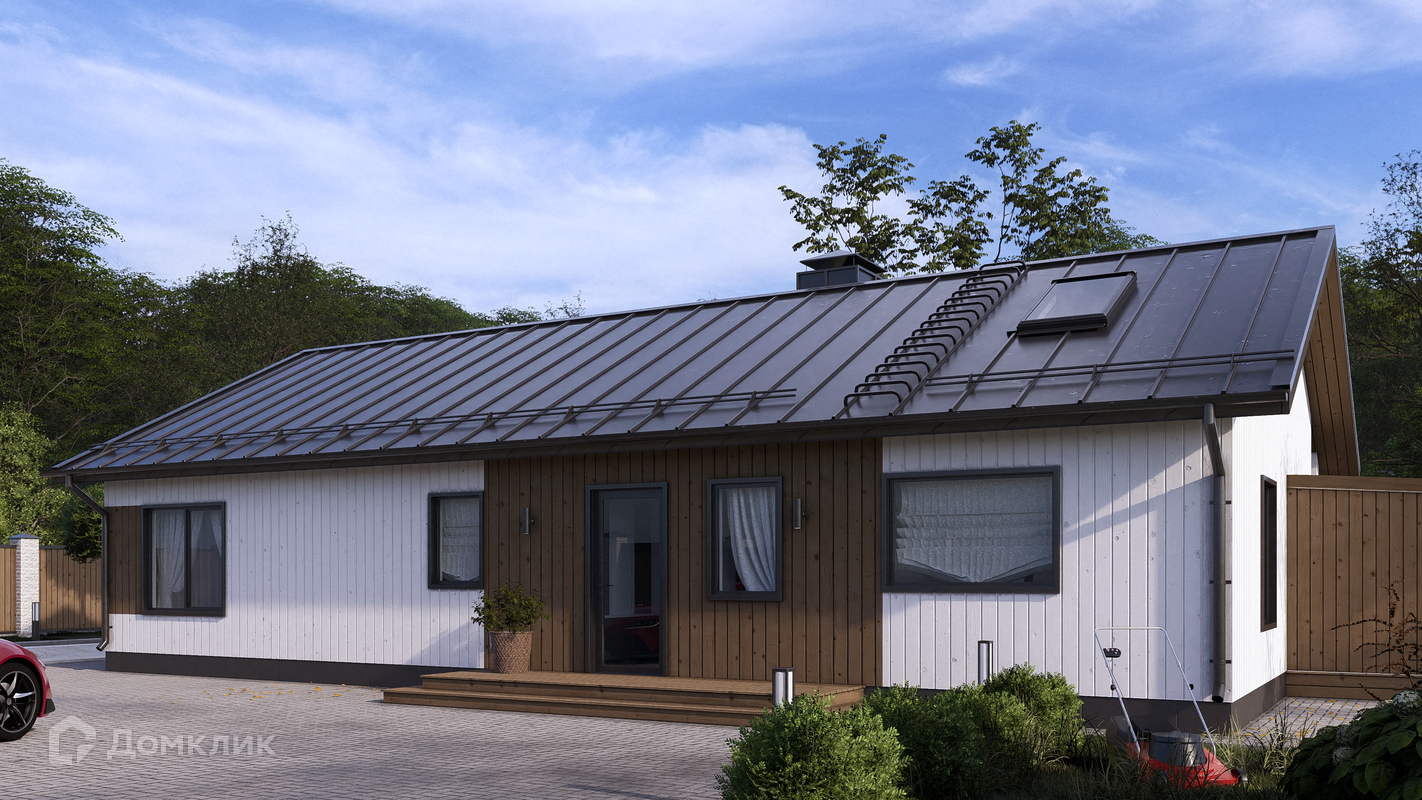 Проект дома «СВОЙ 154» компании СВОЙ из материала Каркасный дом площадью 160м² под ключ за 10517310₽ в Луганске | 1 этаж, 3 спальни, 2 санузла – Домклик