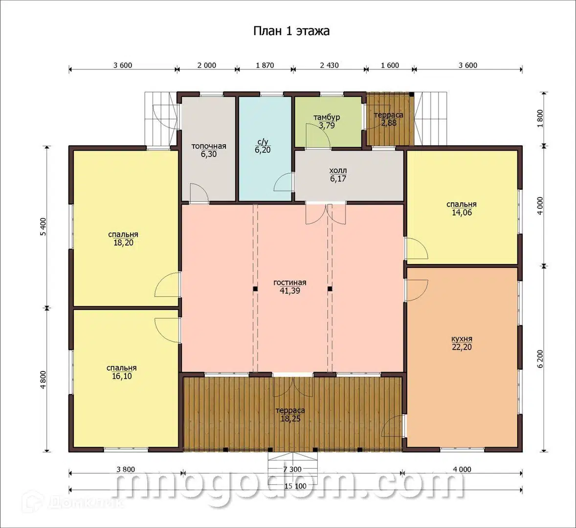 Планировка 1 этаж этажа