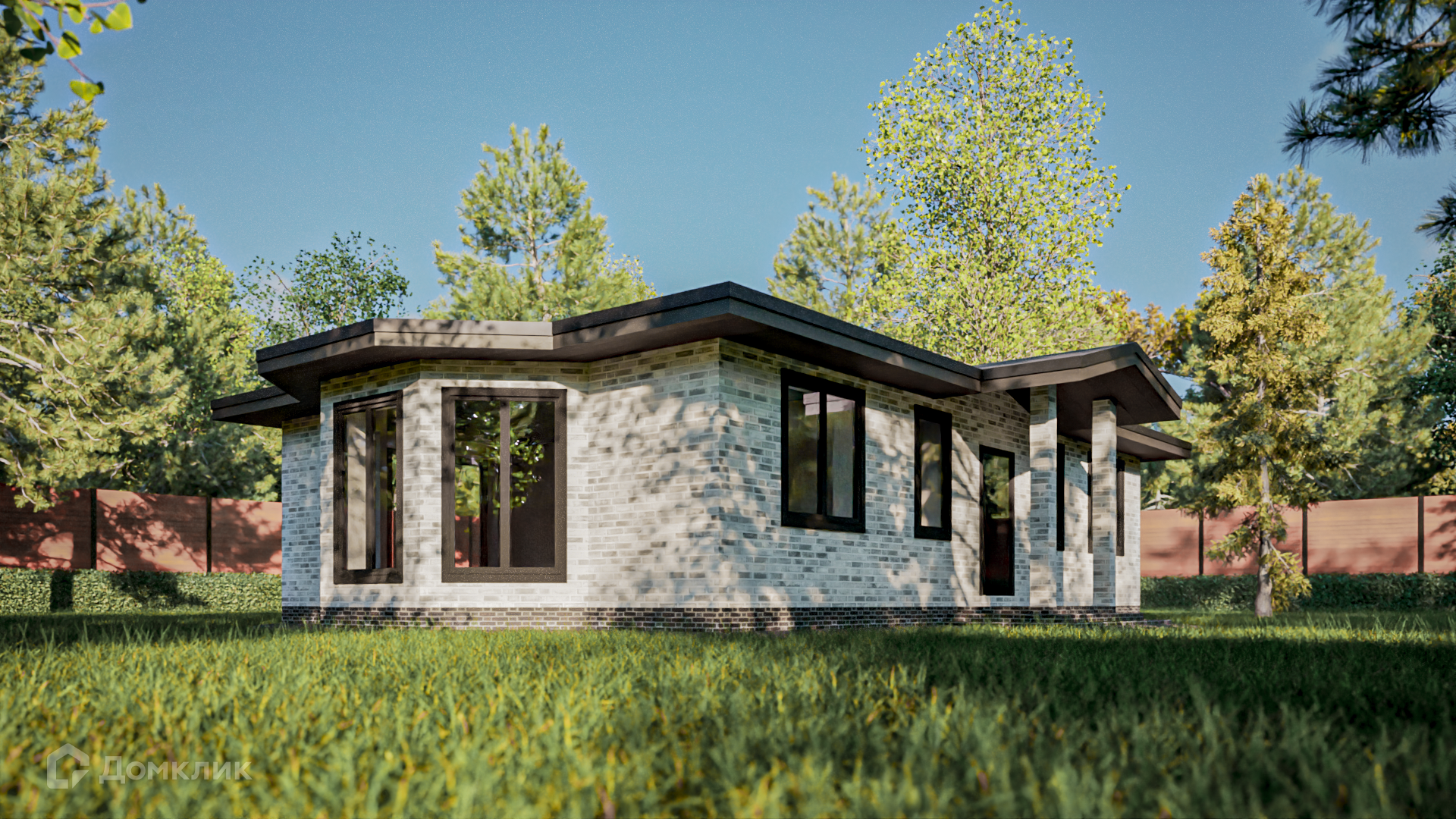 Проект дома «Смолянка 86» компании Красивые Дома Приморья из материала Газобетонные блоки площадью 89м² под ключ за 7140000₽ в Донецке | 1 этаж, 3 спальни, 1 санузел – Домклик