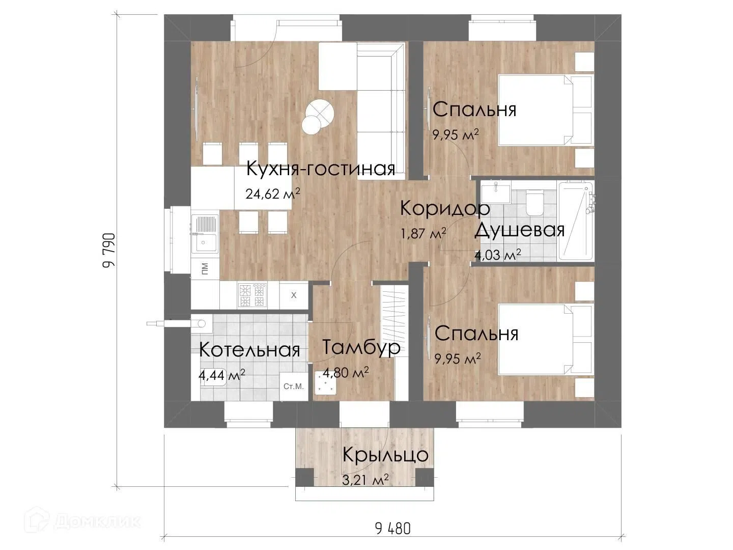 Планировка 1 этаж этажа