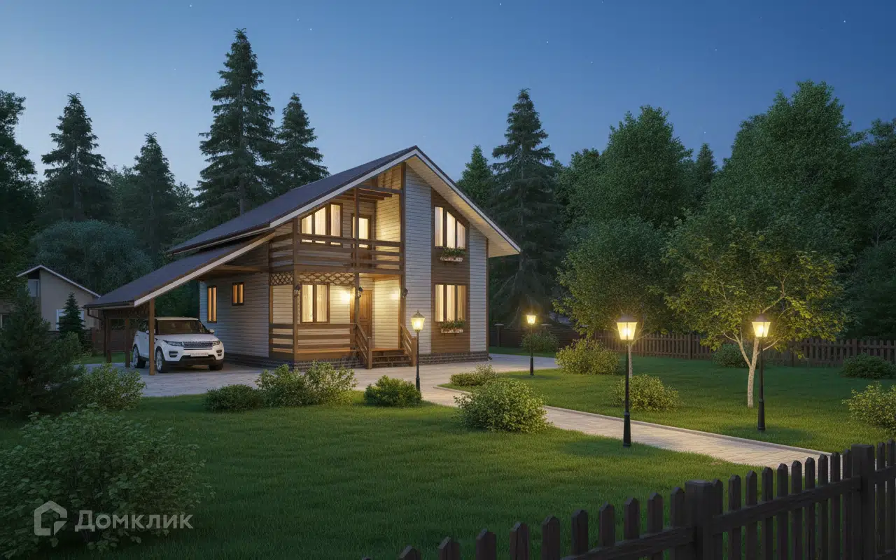 Проект дома «Констанца 7х7» компании Роскошный дом из материала Каркасный дом площадью 82.6м² под ключ за 3660000₽ в Луганске | 2 этажа, 5 спален, 2 санузла – Домклик