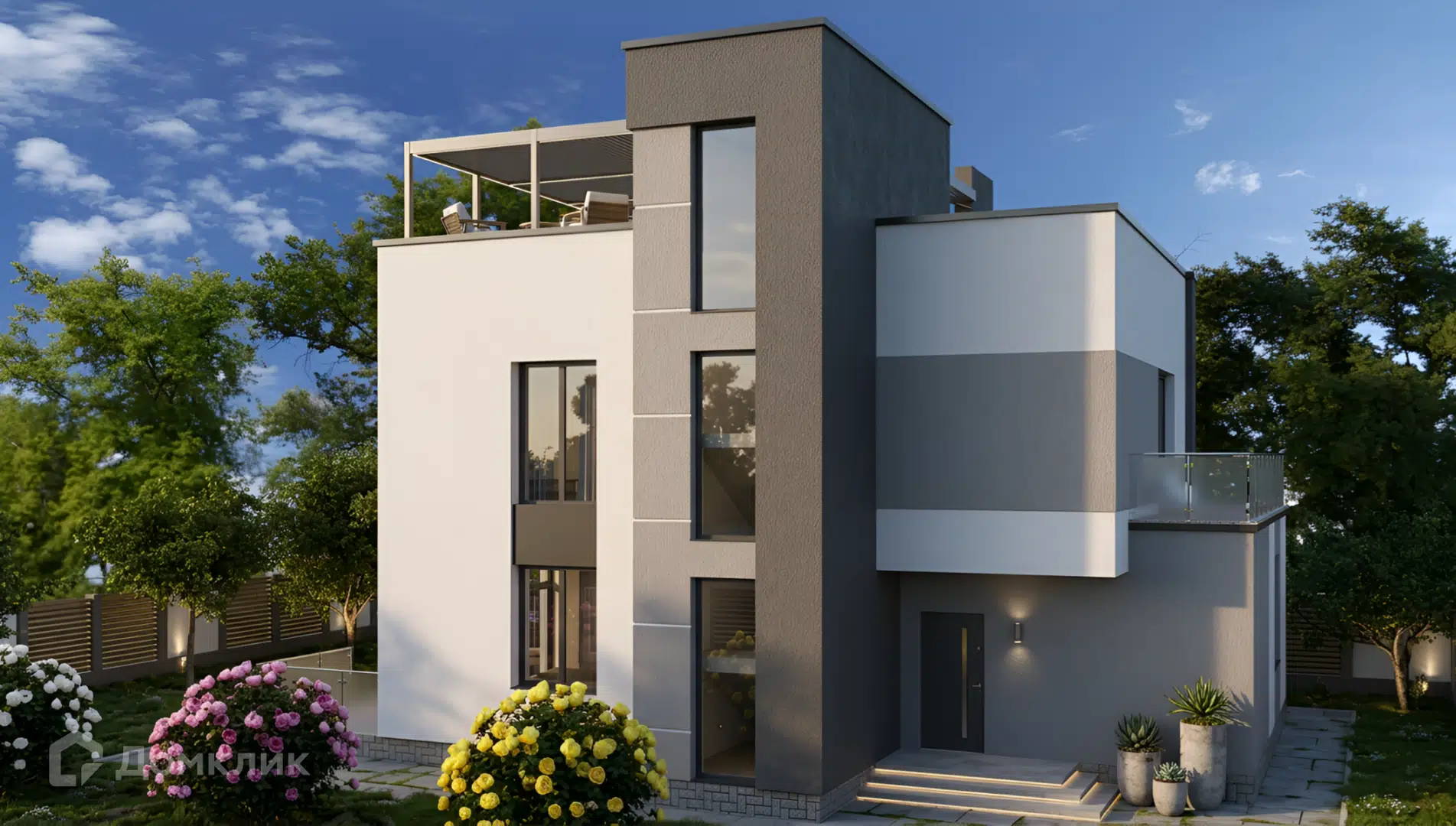 Проект дома «Аурум 2-256» компании ООО «ИКС ТИНА» из материала Газобетонные блоки площадью 256м² под ключ за 26880000₽ в Донецке | 2 этажа, 4 спальни, 2 санузла – Домклик