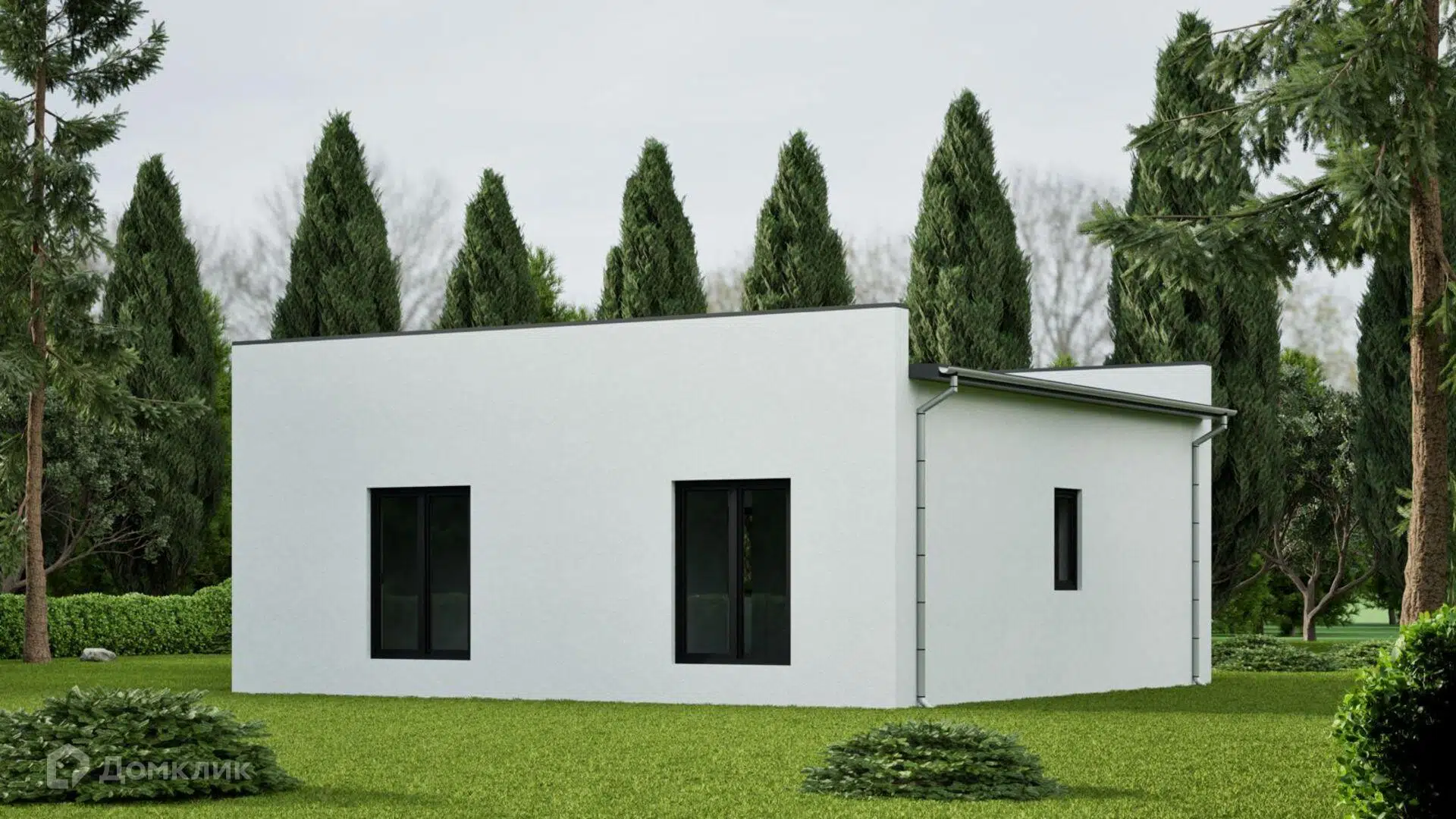 Проект дома «Таврида» компании Сфера плюс из материала Газобетонные блоки площадью 81м² под ключ за 5265000₽ в Донецке | 1 этаж, 3 спальни, 1 санузел – Домклик