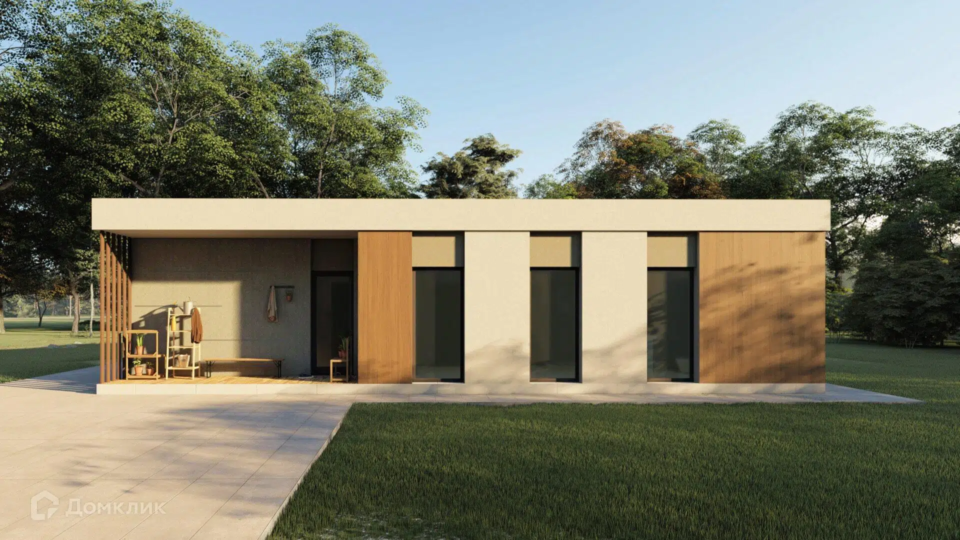 Проект дома «КС-13» компании Красный слон из материала Газобетонные блоки площадью 107.9м² под ключ за 7300000₽ в Донецке | 1 этаж, 3 спальни, 2 санузла – Домклик