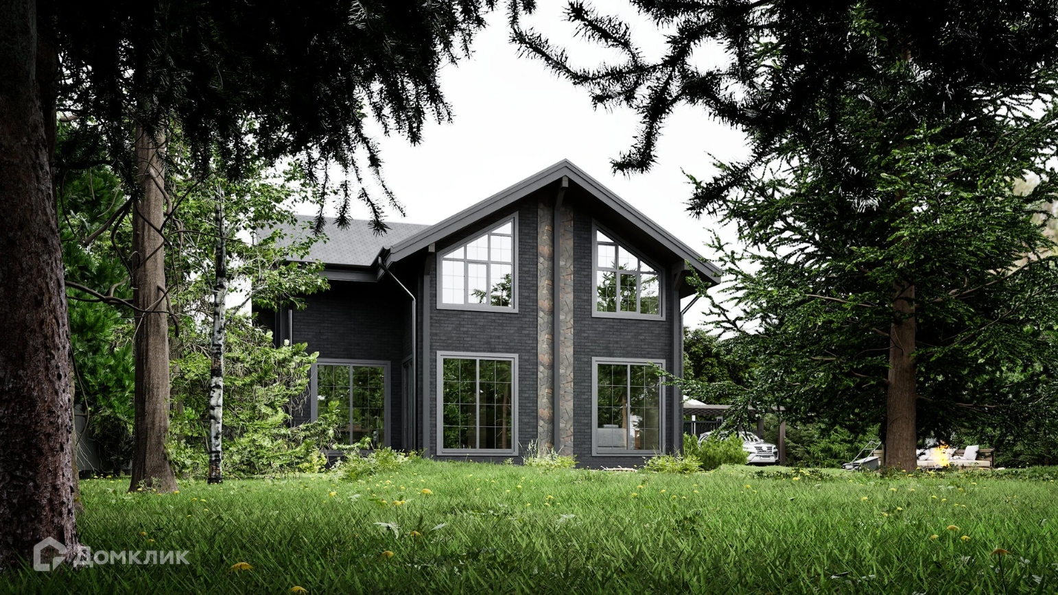 Проект дома «Созвездие» компании Сапфир из материала Газобетонные блоки площадью 166.4м² под ключ за 10170000₽ в Донецке | 2 этажа, 4 спальни, 3 санузла – Домклик