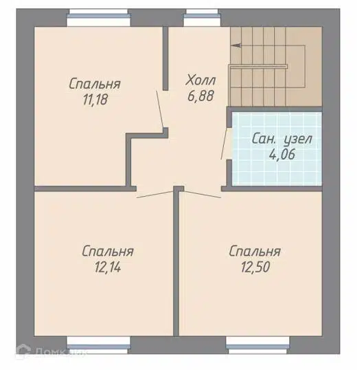 Планировка 2 этажа