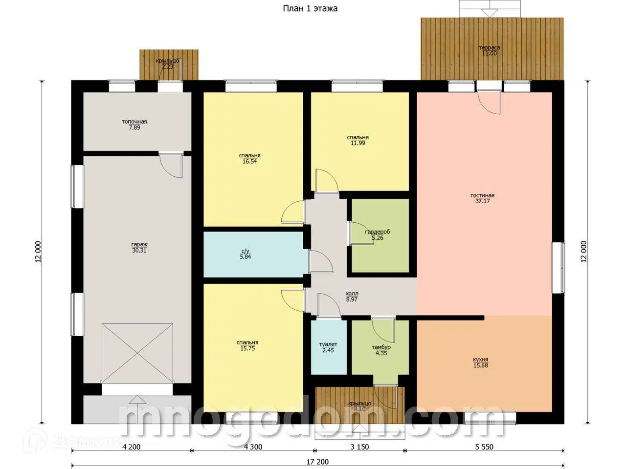 Планировка 1 этаж этажа
