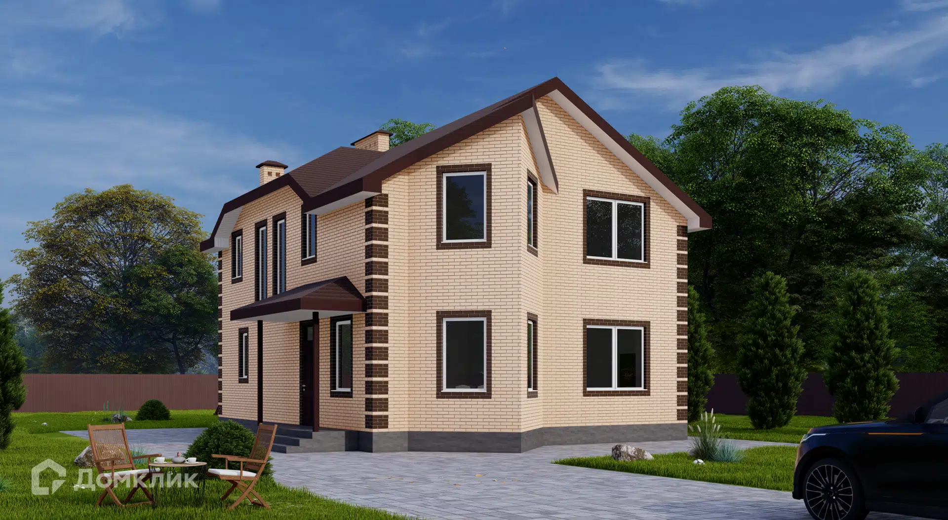 Проект дома «Азов_ЛУЧ» компании СК СТРОЙГРАД из материала Газосиликатные блоки площадью 180.2м² под ключ за 8600000₽ в Донецке | 2 этажа, 4 спальни, 2 санузла – Домклик
