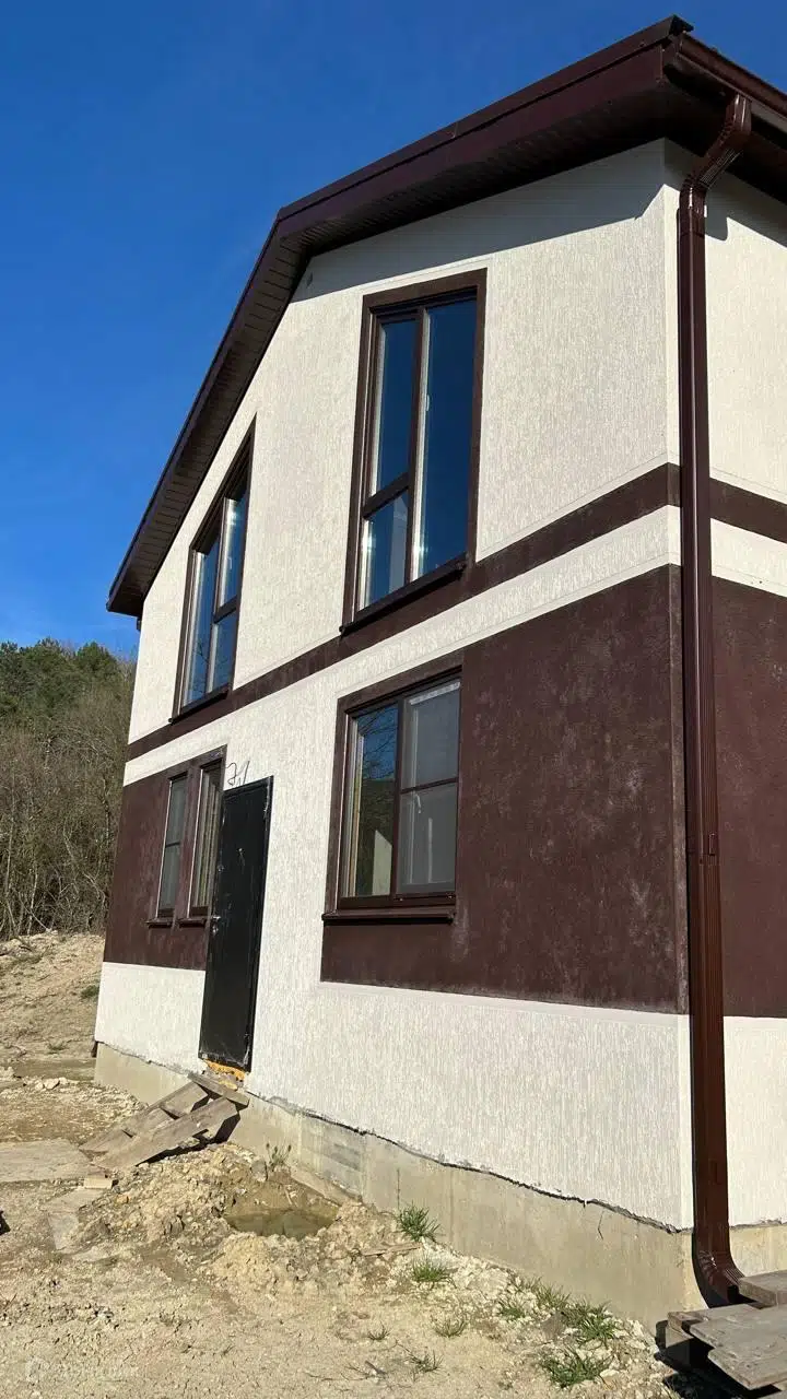 Проект дома «Вегас» компании ООО ПСК «СТС» из материала SIP-панели площадью 110м² под ключ за 5000000₽ в Донецке | 2 этажа, 2 спальни, 2 санузла – Домклик