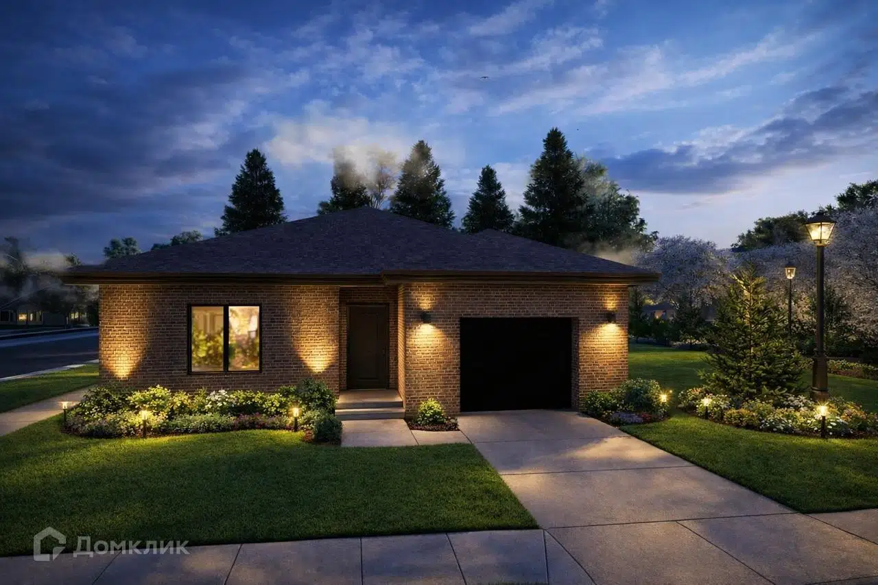 Проект дома «Эстимо» компании ООО СЗ «АЛЬФАСТРОЙ ИЖС» из материала Газобетонные блоки площадью 114м² под ключ за 8500000₽ в Донецке | 1 этаж, 2 спальни, 1 санузел – Домклик