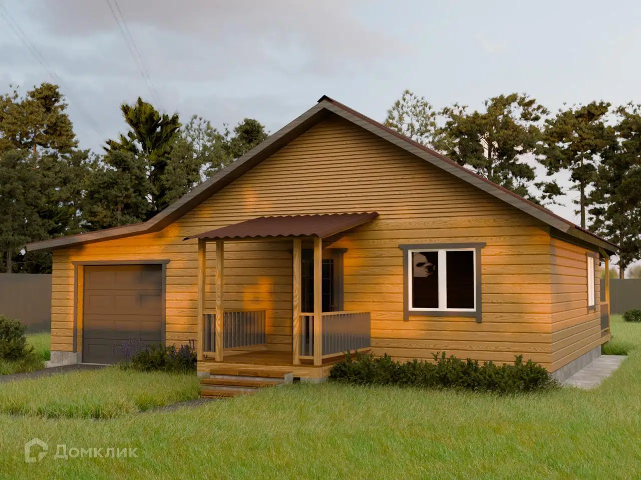 Проект дома «ДОМ 10» компании Агентство недвижимости № 1 из материала Профилированный брус площадью 109.9м² под ключ за 6670000₽ в Донецке | 1 этаж, 2 спальни, 1 санузел – Домклик