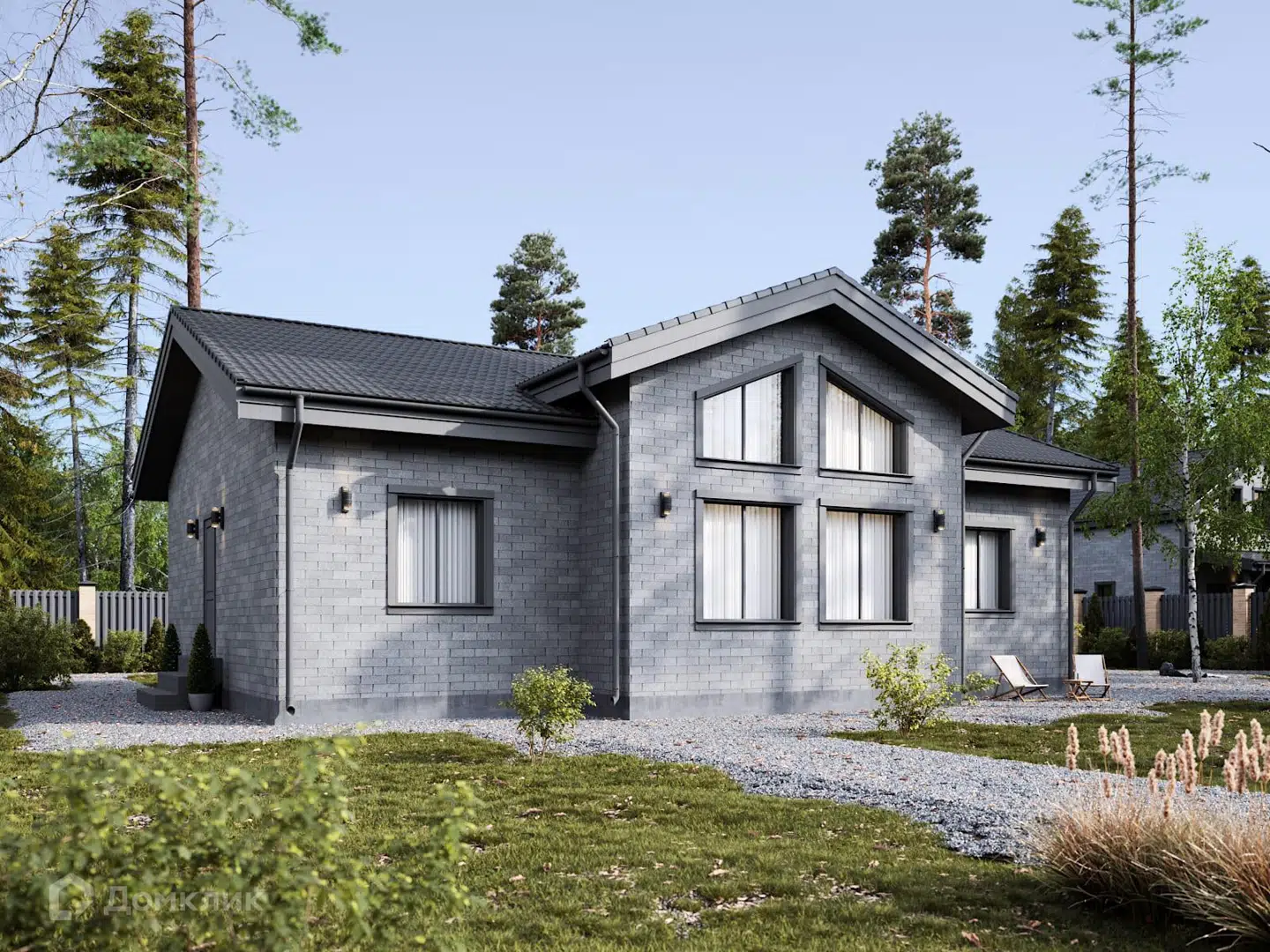 Проект дома «Бангкок» компании Класс Хаус из материала Каркасный дом площадью 178м² под ключ за 5700000₽ в Донецке | 2 этажа, 4 спальни, 1 санузел – Домклик