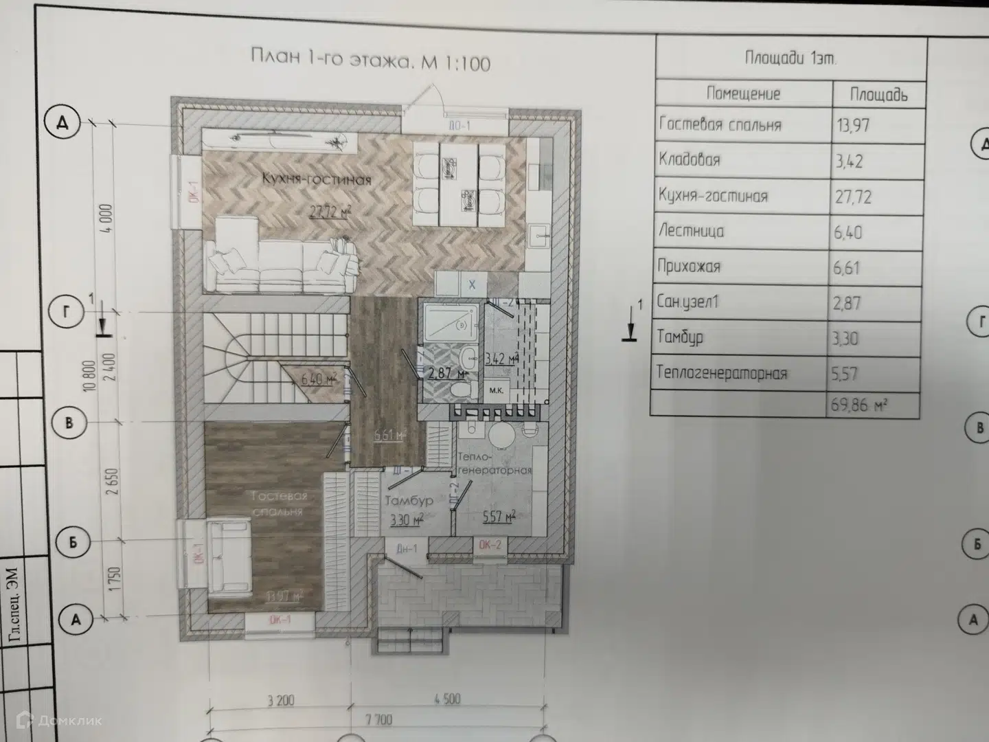 Планировка 1 этаж этажа