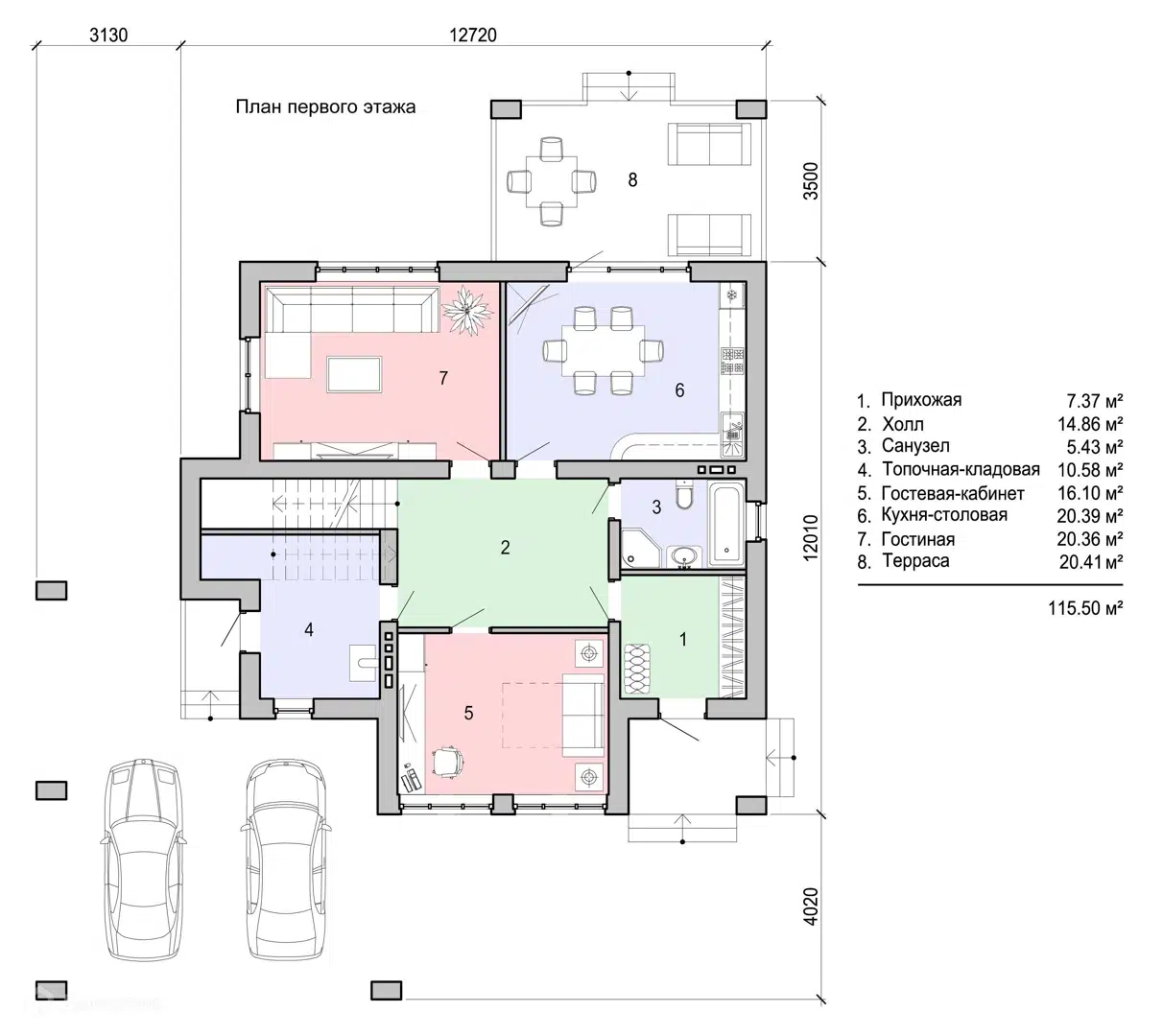 Планировка 1 этаж этажа