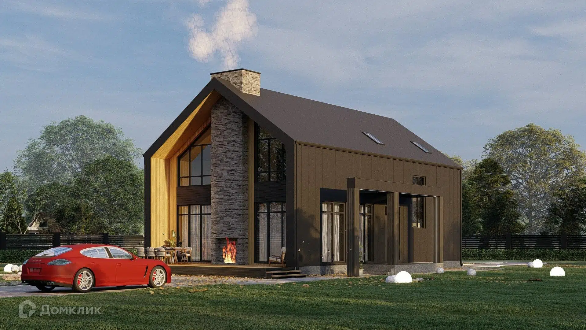 Проект дома «Амелия» компании ИП Ветринская Елена Александровна из материала Газобетонные блоки площадью 325.74м² под ключ за 13424322₽ в Донецке | 2 этажа, 4 спальни, 2 санузла – Домклик