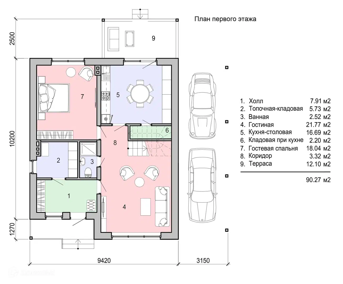 Планировка 1 этаж этажа