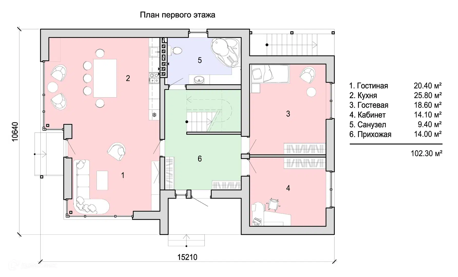 Планировка 1 этаж этажа