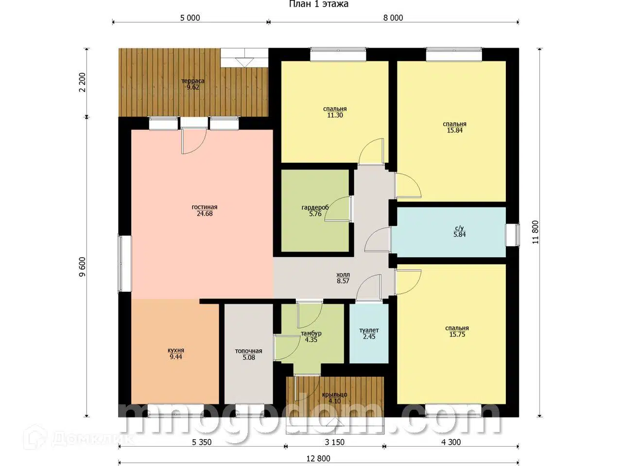 Планировка 1 этаж этажа