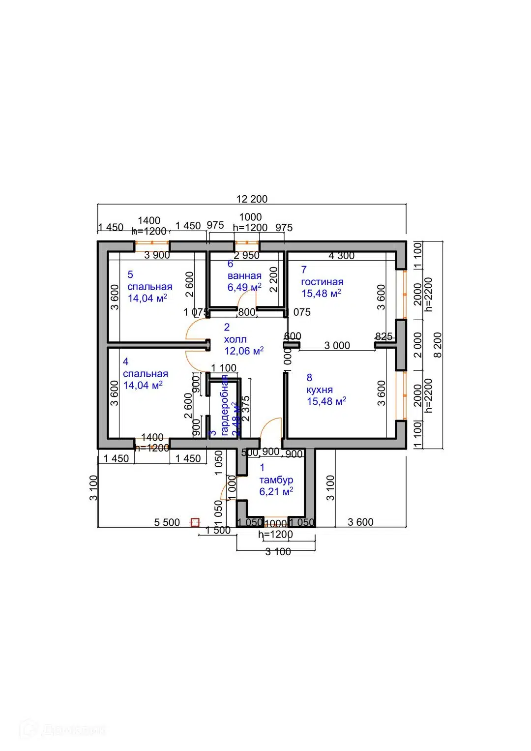 Планировка 1 этаж этажа
