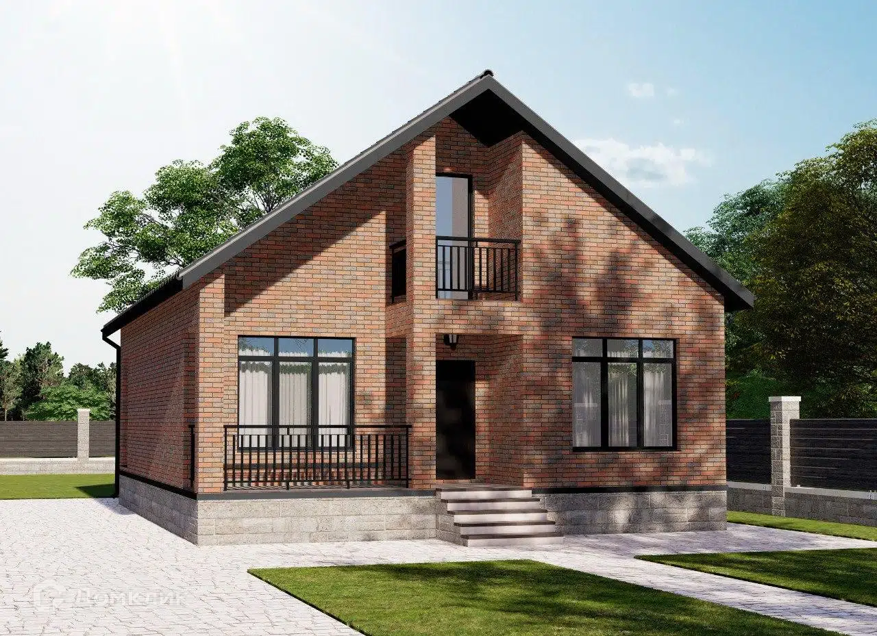 Проект дома «ПО-10» компании ООО «Питеров Групп» из материала Кирпич площадью 108м² под ключ за 7225900₽ в Донецке | 1 этаж, 2 спальни, 1 санузел – Домклик